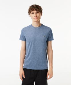 Lacoste Sweaters & Sweatshirts-Mens Pima Cotton T-Shirt-TH6709-51-lacoste store near me