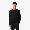 Lacoste Sweaters & Sweatshirts-Mens Fleece Crew Neck Sweatshirt-SH1281-51-lacoste cardigan 4