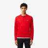 Lacoste Sweaters & Sweatshirts-Mens Zip-Up Fleece Hoodie-SH9626-51-lacost 4