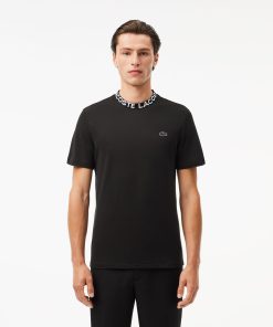 Lacoste T-Mens Lightweight Piqué Neck T-Shirt-TH7488-51-lacoste outlet