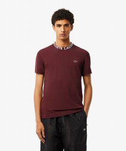 Lacoste T-Mens Lightweight Piqué Neck T-Shirt-TH7488-51-lacoste us