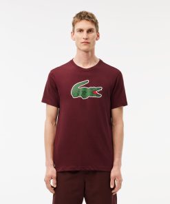 Lacoste T-Mens Ultra Dry XXL Logo Sport T-Shirt-TH7513-51-lacoste cardigan