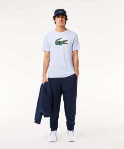 Lacoste T-Mens Ultra Dry XXL Logo Sport T-Shirt-TH7513-51-lacoste store 2