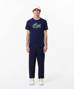 Lacoste T-Mens Ultra Dry XXL Logo Sport T-Shirt-TH7513-51-lacoste store 2