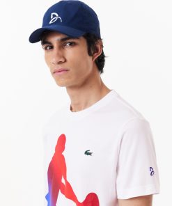 Lacoste T-Mens Lacoste Tennis x Novak Djokovic T-Shirt & Cap Set-TH7516-51-lacosta 2