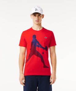 Lacoste T-Mens Lacoste Tennis x Novak Djokovic T-Shirt & Cap Set-TH7516-51-lacoste us