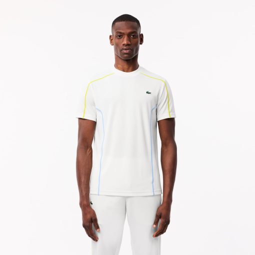 Lacoste T-Mens Ultra Dry Piqué Tennis T-Shirt-TH7545-51-lacoste store near me