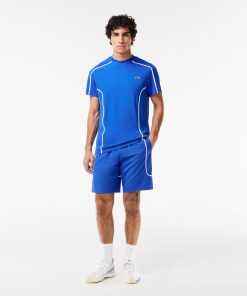 Lacoste T-Mens Ultra Dry Piqué Tennis T-Shirt-TH7545-51-locoste 2