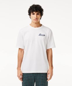 Lacoste T-Mens Relaxed Fit Ultra Dry Golf T-Shirt-TH7586-51-lacost