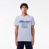 Lacoste T-Mens Lightweight Piqué Neck T-Shirt-TH7488-51-lacoste usa 3