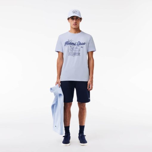 Lacoste T-Mens Miami Open Edition Ultra-Dry Tennis T-Shirt-TH7753-51-lacoste france - Image 2