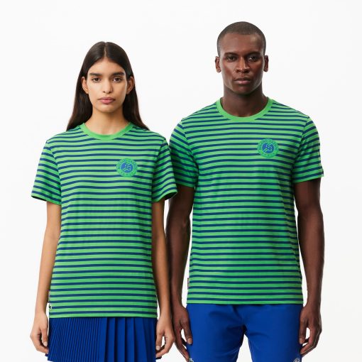 Lacoste T-Unisex Ultra Dry Sport Roland-Garros Edition T-Shirt-TH7850-51-lacoste near me