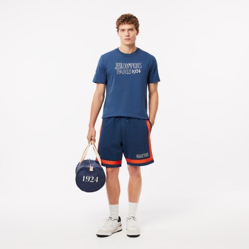 Lacoste T-Mens 1924 Paris Heritage Sport T-Shirt-TH7898-51-lacoste store near me - Image 2