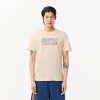 Lacoste T-Mens Contrast Badge Cotton T-Shirt-TH7411-51-lacoste store 3