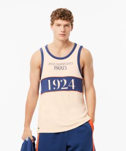 Lacoste T-Mens 1924 Paris Heritage Sport Tank-TH7924-51-lacoste store