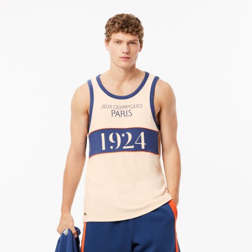 Lacoste T-Mens 1924 Paris Heritage Sport Tank-TH7924-51-lacoste store