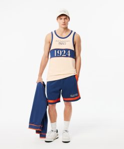 Lacoste T-Mens 1924 Paris Heritage Sport Tank-TH7924-51-lacoste store 2