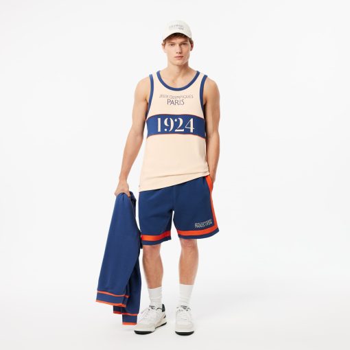 Lacoste T-Mens 1924 Paris Heritage Sport Tank-TH7924-51-lacoste store - Image 2