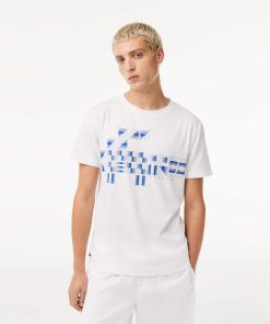 Lacoste T-Mens SPORT x Novak Djokovic Printed T-Shirt-TH9320-51-lacosta