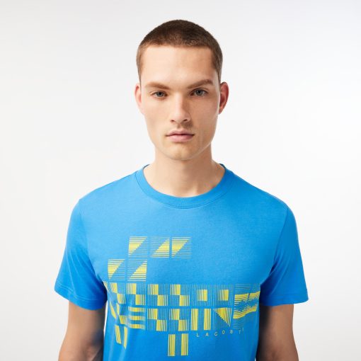 Lacoste T-Mens SPORT x Novak Djokovic Printed T-Shirt-TH9320-51-lacoste store - Image 2