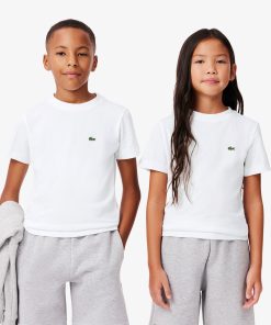 Lacoste T-Kids Cotton T-Shirt-TJ1122-51-lacoste factory outlet