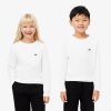 Lacoste T-Kids Long Sleeve Cotton T-Shirt-TJ1123-51-lacoste france 3