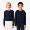 Lacoste T-Kids Long Sleeve Cotton T-Shirt-TJ1123-51-lacoste france