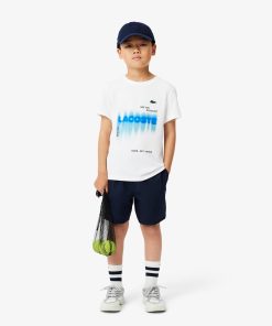 Lacoste T-Kids Lacoste Tennis x Daniil Medvedev T-Shirt-TJ2442-51-locoste 2