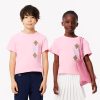 Lacoste Dresses & Skirts-Kids Long Sleeve Stretch Piqué Polo Dress-EJ9751-51-lacoste usa 4