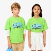 Lacoste Dresses & Skirts-Kids Piqué Polo Dress-EJ2816-51-lacoste cardigan 4