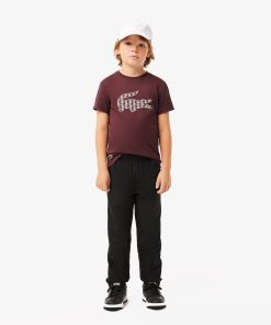 Lacoste T-Kids Ultra Dry Piqué Tennis T-Shirt-TJ2497-51-lacoste factory outlet 2