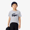 Lacoste Dresses & Skirts-Kids Long Sleeve Stretch Piqué Polo Dress-EJ9751-51-lacoste usa 3