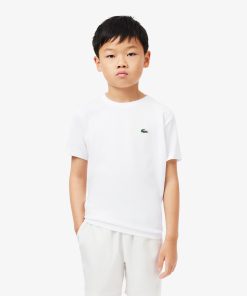 Lacoste T-Kids Ultra Dry Technical Cotton Sport T-Shirt-TJ8811-51-lacoste store