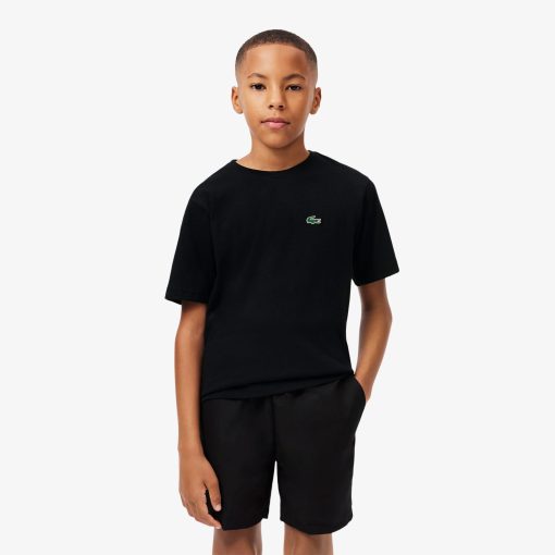 Lacoste T-Kids Ultra Dry Technical Cotton Sport T-Shirt-TJ8811-51-lacoste sale