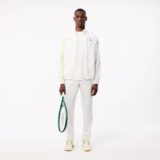 Lacoste Men-Mens Colorblock Tennis Sweatsuit-WH7573-51-lacoste us - Image 2