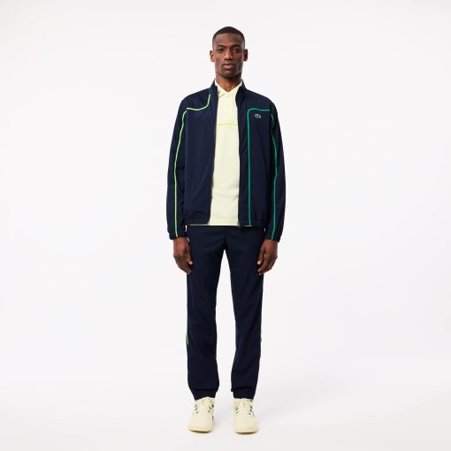 Lacoste Men-Mens Colorblock Tennis Sweatsuit-WH7573-51-lacoste sale