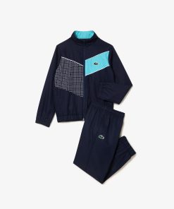 Lacoste Pants & Shorts-Kids Colorblock Tennis Sweatsuit-WJ1322-51-lacoste outlet