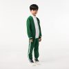 Lacoste Sweaters & Sweatshirts-Kids Colorblock Fleece Hoodie-SJ5293-51-lacoste cardigan 4