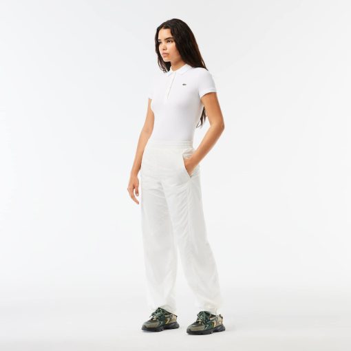 Lacoste Pants & Leggings-Womens Wide Leg Sweatpants-XF0753-51-lacoste outlet