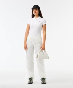 Lacoste Pants & Leggings-Womens Wide Leg Sweatpants-XF0753-51-lacoste outlet 2