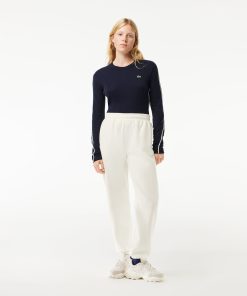 Lacoste Pants & Leggings-Womens Cotton Sweatpants-XF1648-51-locoste