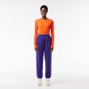 Lacoste Pants & Leggings-Womens Lacoste x Bandier Ribbed Leggings-OF8954-51-lacoste near me 4