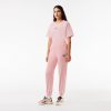 Lacoste Pants & Leggings-Womens Back Pocket Embroidery Sweatpants-XF2647-51-lacosta 4