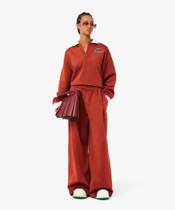 Lacoste Pants & Leggings-Womens Runway Oversized Pants-XF1793-51-lacoste france 2