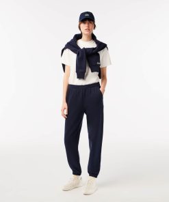 Lacoste Pants & Leggings-Unisex Lacoste x Sporty & Rich Loose Cut Sweatpants-XF3382-51-lacoste cardigan 2