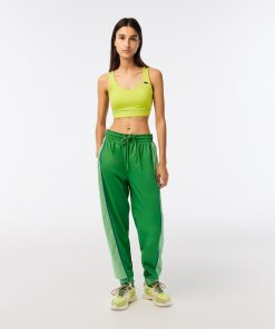 Lacoste Pants & Leggings-Women’s Perforated Effect Joggers-XF5889-51-lacoste us