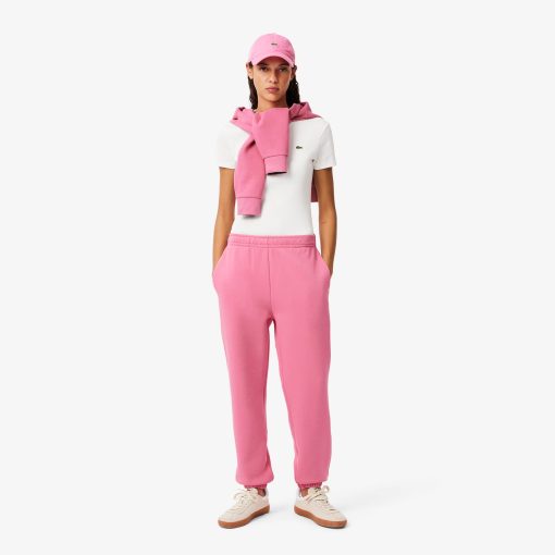 Lacoste Pants & Leggings-Womens Piqué Sweatpants-XF7077-51-lacoste cardigan - Image 2