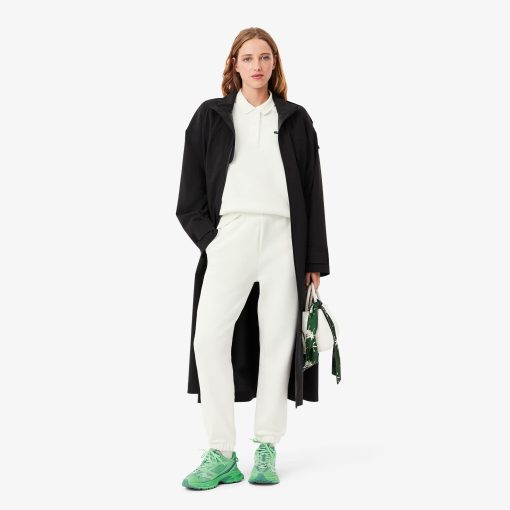 Lacoste Pants & Leggings-Womens Piqué Sweatpants-XF7077-51-lacoste cardigan - Image 2