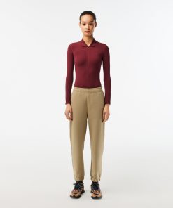 Lacoste Pants & Leggings-Womens Piqué Sweatpants-XF7077-51-lacoste store near me