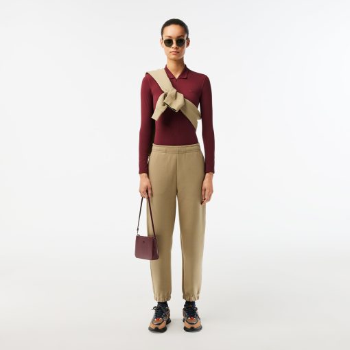 Lacoste Pants & Leggings-Womens Piqué Sweatpants-XF7077-51-lacoste store near me - Image 2